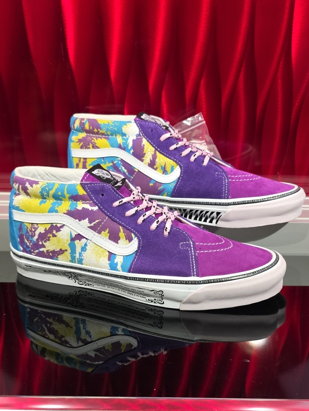 Vans OG Sk8-Mid LX Aries Weed Bright Men's 12.0 Women's 13.5 New With Box